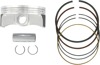 Piston Kit 95.00mm Bore (STD) - For 04-18 Yamaha YFZ450