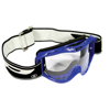 3101 Blue Atzaki Youth MX Goggles - Clear Lens