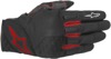 Crossland Motorcycle Gloves Black/Red 2X-Large