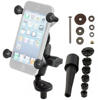 Ram Kit - Motorcycle Fork Stem Mount w/ X-Grip Cell Phone & Accessory Holder