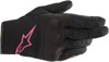 Women's S-Max Drystar Street Riding Gloves Black/Pink Large