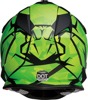 F.I. Agroid Camo Green Yellow Helmet Youth SM