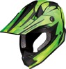 F.I. Agroid Camo Green Yellow Helmet Youth SM