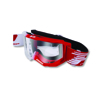 3300FL Vision MX Goggles - Red & White w/ Clear Lens