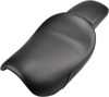 Renegade Smooth Solo Seat Black Gel Low - For 82-94 Harley FXR