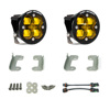 2007-2018 Wrangler JL Rubicon Fog Light Pocket Kit - Amber | Baja Designs