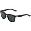 100% Hudson Sunglasses, Black Frame, Smoke Lens, Unisex