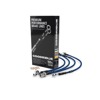 06-11 Honda Civic Si Stainless Steel Brake Lines - Electric Blue