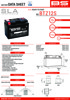 SLA Factory Activated AGM Maintenance Free Battery - Replaces YTZ12S