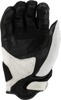 Fly Racing Venus Gloves Black/White Large Women's - Women's gloves with leather accents