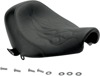 Weekday Flame Stitched Leather Solo Seat - Black - For 08-11 HD FXCW Rocker