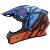 THH Helmets T710X Battle Blu/OrgYouth Medium