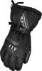 Fly Racing Cascade Gloves Black Medium - Medium gloves for snow riding.