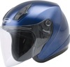 GMAX OF-17 Open-Face Helmet Blue Large - Open-face helmet For GMAX OF-17 Blue Large