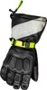 Glacier Gloves Black/Grey/Hi-Vis 3X For Snow - 3X gloves for snow use