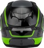 GMAX FF-98 Aftershock Helmet Grey/Neon Green 3X - ECE/DOT Approved Helmet For 3X-Large Size