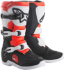 Youth Tech 3S MX Boots Black/White/Red US Y-07