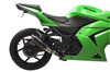 Textured Black Fender Eliminator Kit - For 08-13 Kawasaki Ninja 250R