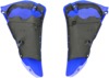 Blue Upper Radiator Shrouds - For 10-13 Yamaha YZ450F