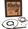 Extended Black Control Cable Kit for 14" Gorilla Bars