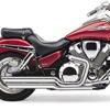 Speedster Slashdown Full Exhaust - For 02-08 Honda VTX1800 N/R/S