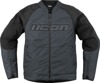 ICON Overlord3 Jacket 2XL Black/Gray Men's - Men's sport jacket in 2XL Black/Gray