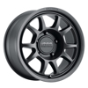 MR702 17x8.5 0mm Offset 5x5 71.5mm CB Matte Black Wheel