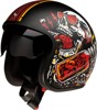 Saturn Devil Black/Red Helmet 2X