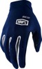 100% Men's Sling MX Gloves Navy Medium for Motocross/Enduro