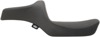 Predator Smooth Vinyl 2-Up Seat Black Foam - For 82-03 Harley XL