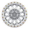 MR304 Double Standard 17x8.5 0mm Offset 5x5 94mm CB Machined/Clear Coat Wheel