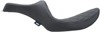 Predator Double Diamond Vinyl 2-Up Seat - Black - For 82-94 Harley FXR