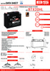 SLA MAX Factory Activated AGM Maintenance Free Battery - Replaces YTX20HL