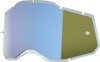 100% 2.0 Injected Replacement Lens Blue Mirror