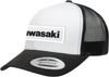 Men's Kawasaki Throwback Hat - Kaw Throwback Hat Whtblk