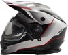 Range Bladestorm Dual-Sport Snow Helmet Small - White/Black/Red