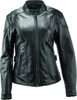 Race Leather Jacket Black Womens - Small