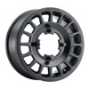 MR407 Bead Grip 15x6 / 5+1/51mm Offset / 4x156 / 120mm CB Matte Black Wheel