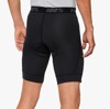 100% Ridcmp Black Shorts with Liner, Size 32