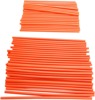 Orange Spoke Covers - 80 Pack - 40 Front & 40 Rear For MX Bikes