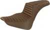 Step-Up LS Tuck and Roll 2-Up Seat Brown - For 18-20 FLDE FLHC