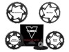 V3 Chain & Sprocket Kit Black 520MX3 Chain 13/50 Black Steel - For 07-09 Yamaha YZ450F