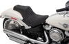 Predator III Diamond Vinyl 2-Up Seat - Black - For 18-21 Harley FLFB