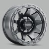 MR317 17x8.5 0mm Offset 8x170 130.81mm CB Matte Black Wheel