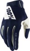 100% Men's Ridefit Gloves Navy XL - ATV/Motocross/Off-Road