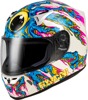 Fly Racing Revolt Space Creep Helmet MD For Light Blue/White/Pink - Medium size, light blue/white/pink.