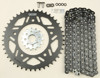 V3 Chain & Sprocket Kit Black RX Chain 520 15/43 Black Steel - For 15-18 Yamaha R1/M