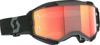 Scott Fury Adult Goggles - Black/Orange Chrome