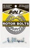 Brake Rotor Bolts Silver Fits Suzuki