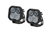 2021 Ford Bronco SS3 LED Ditch Light Kit - Pro White Combo